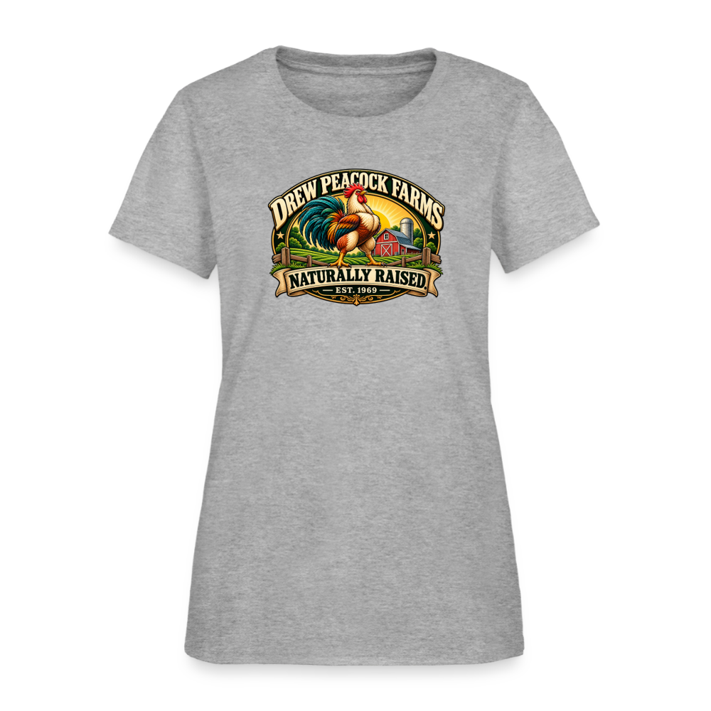 Drew Peacock Farms Women's T-Shirt - heather gray