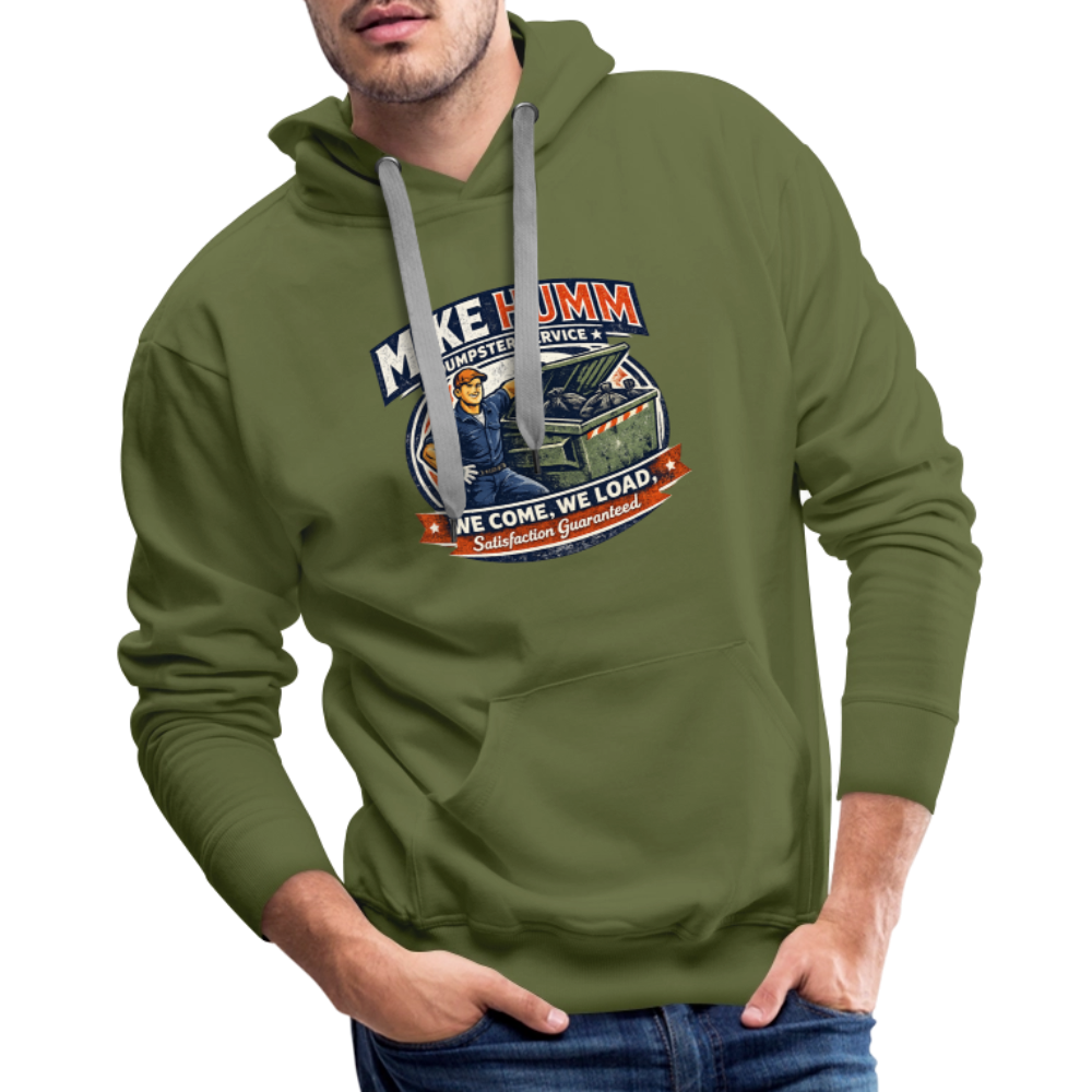 Mike Humm Dumpster Service Premium Hoodie - olive green
