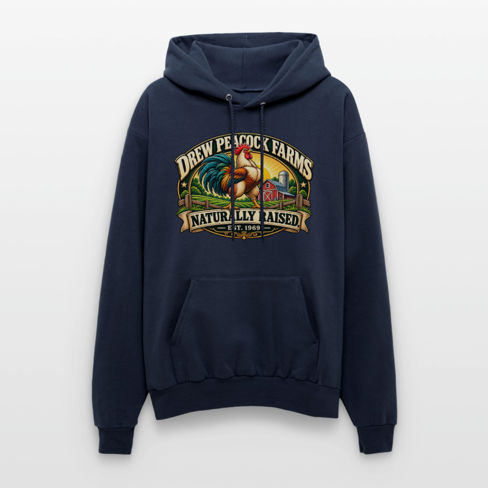 Drew Peacock Farms Hoodie Color: Carolina Blue