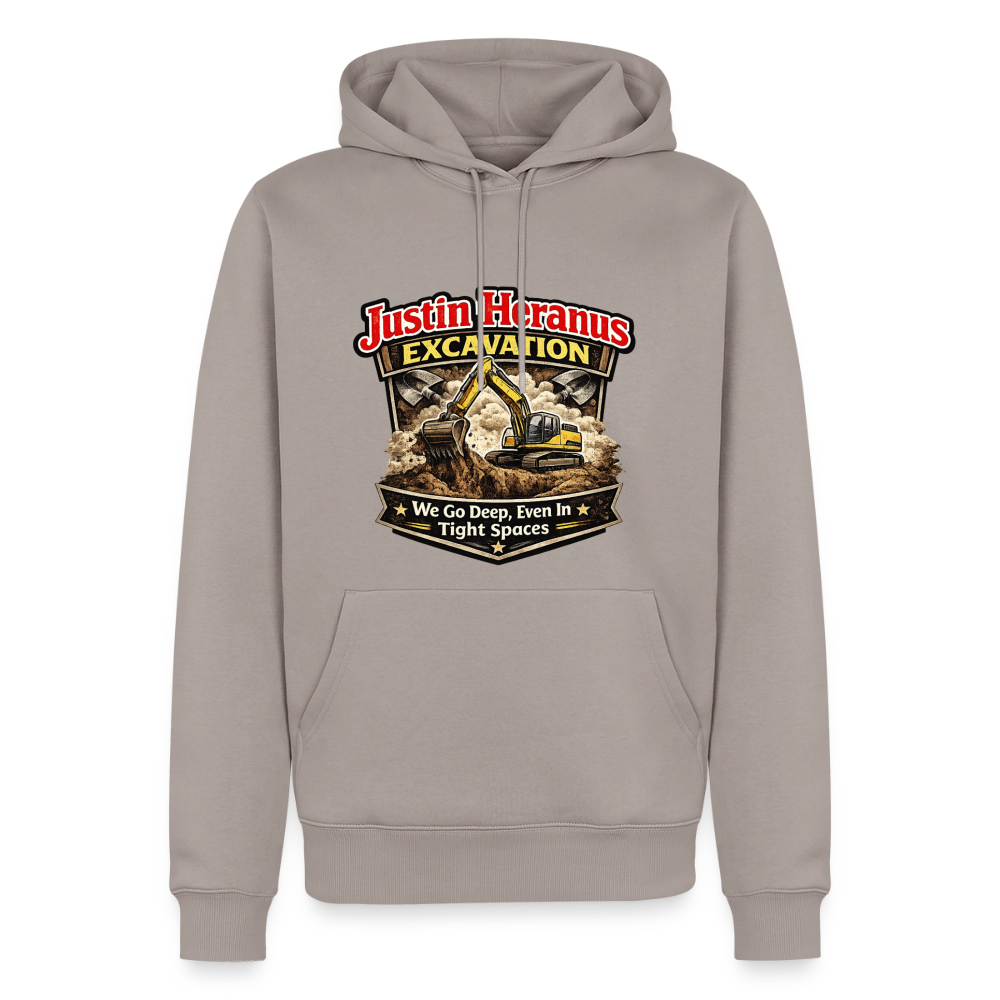Justin Heranus Excavation Premium Hoodie - taupe