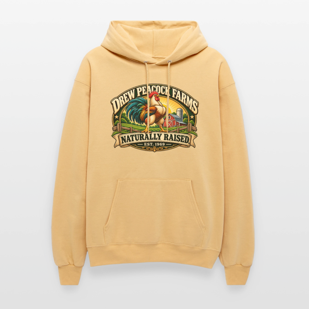 Drew Peacock Farms Hoodie Color: Carolina Blue