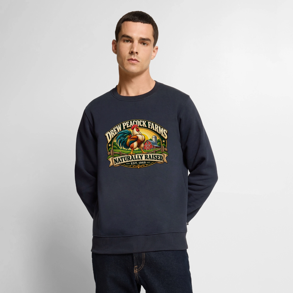 Drew Peacock Farms Men's Premium Sweatshirt Color: Taupe