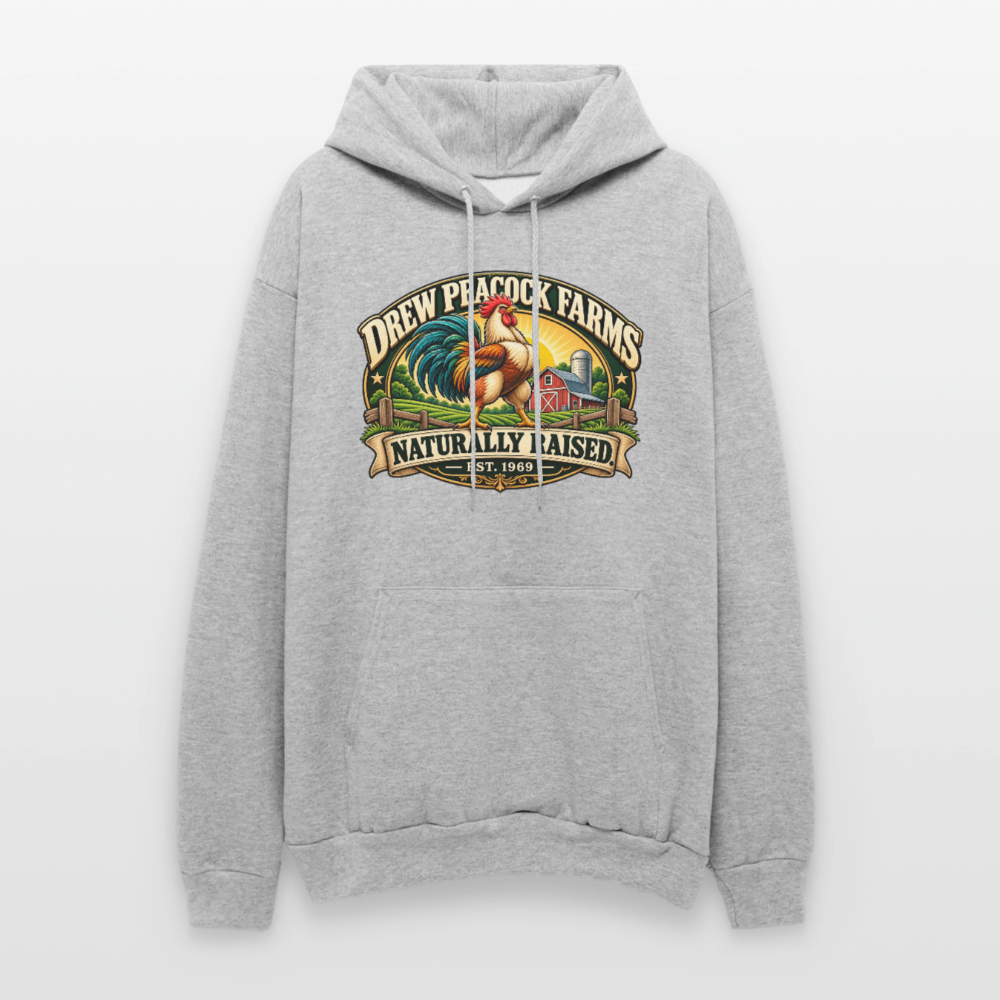 Drew Peacock Farms Hoodie Color: Carolina Blue