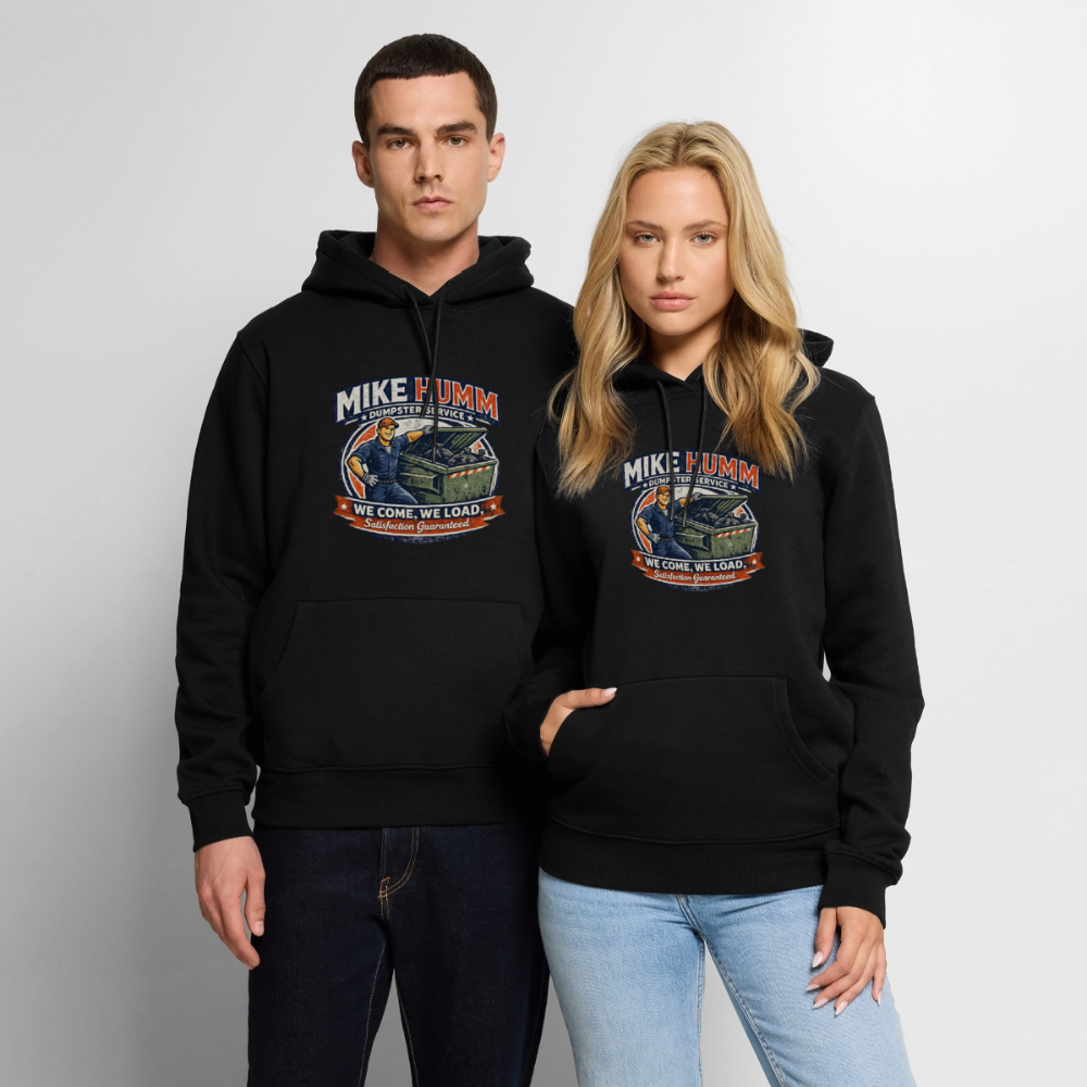 Mike Humm Dumpster Service Premium Hoodie - black