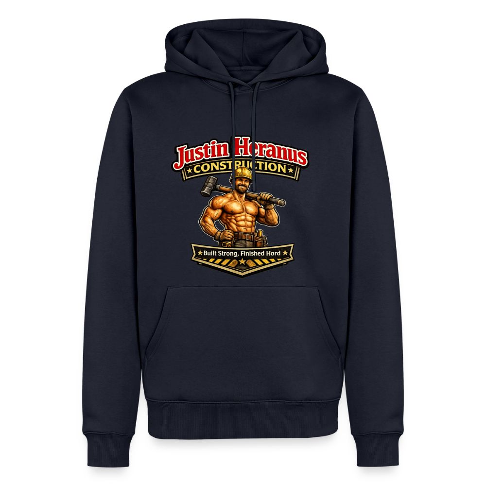Justin Heranus Construction Premium Hoodie - navy