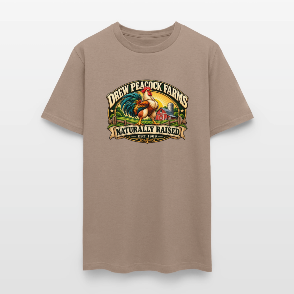 Drew Peacock Farms T-Shirt - safari