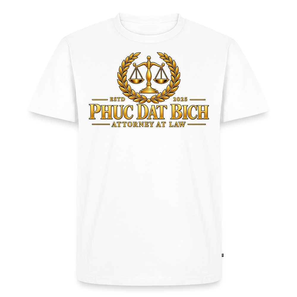 Phuc Dat Bich Attorney At Law Premium T-Shirt - white