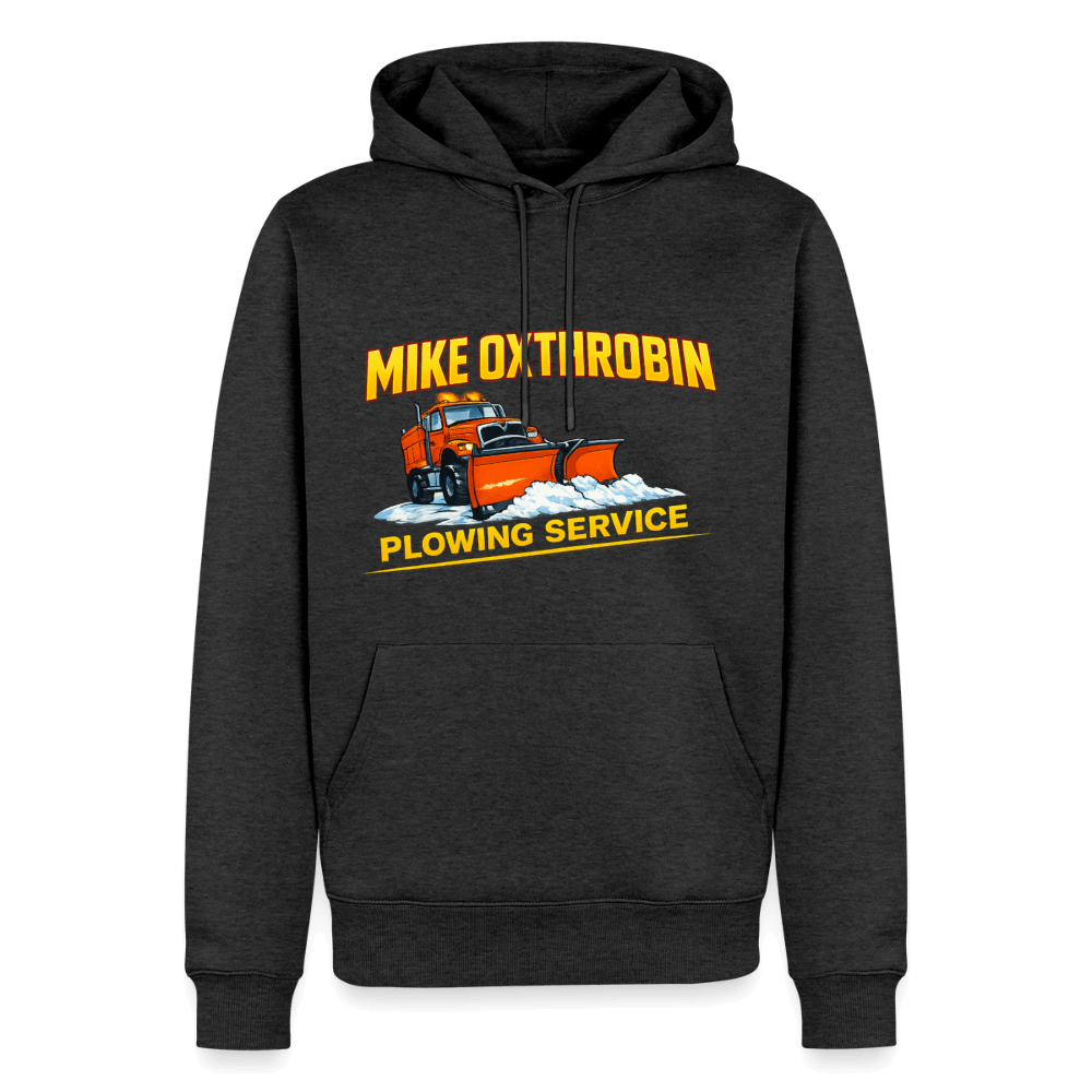 Mike Oxthrobin Plowing Service Premium Hoodie - heather anthracite
