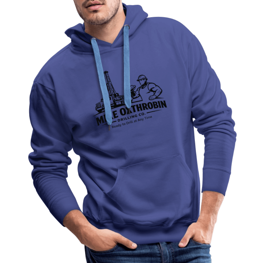 Mike Oxthrobin Drilling Co Funny Premium Hoodie Color: White