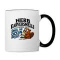 Herb Eaversmells Candle Company Contrast Coffee Mug Color: White/Black