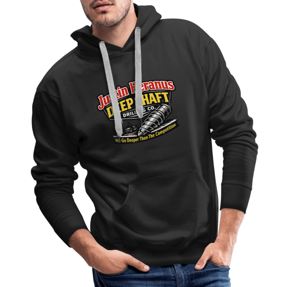 Justin Heranus Deep Shaft Drilling Premium Hoodie Color: White