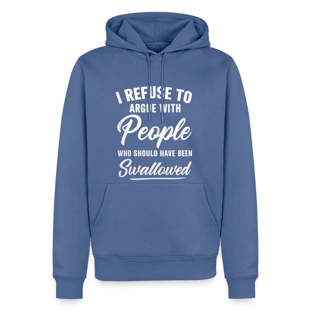 People Who Should Have Been Swallowed Hoodie Color: Stone Blue