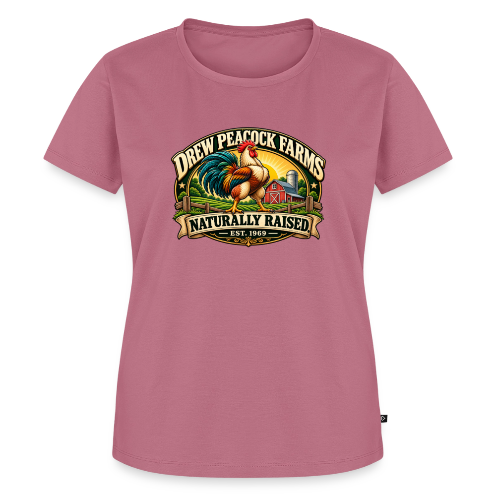 Drew Peacock Farms Women’s Premium T-Shirt - mauve
