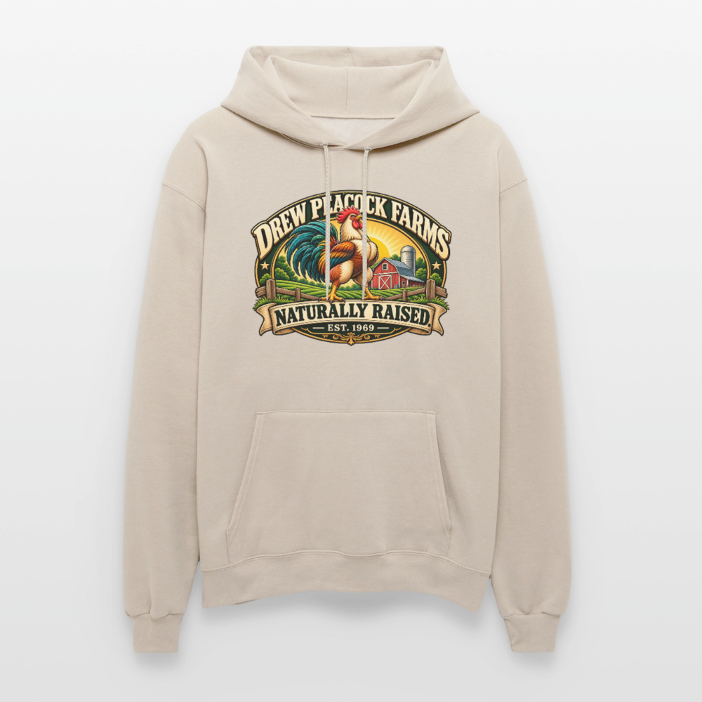 Drew Peacock Farms Hoodie Color: Carolina Blue