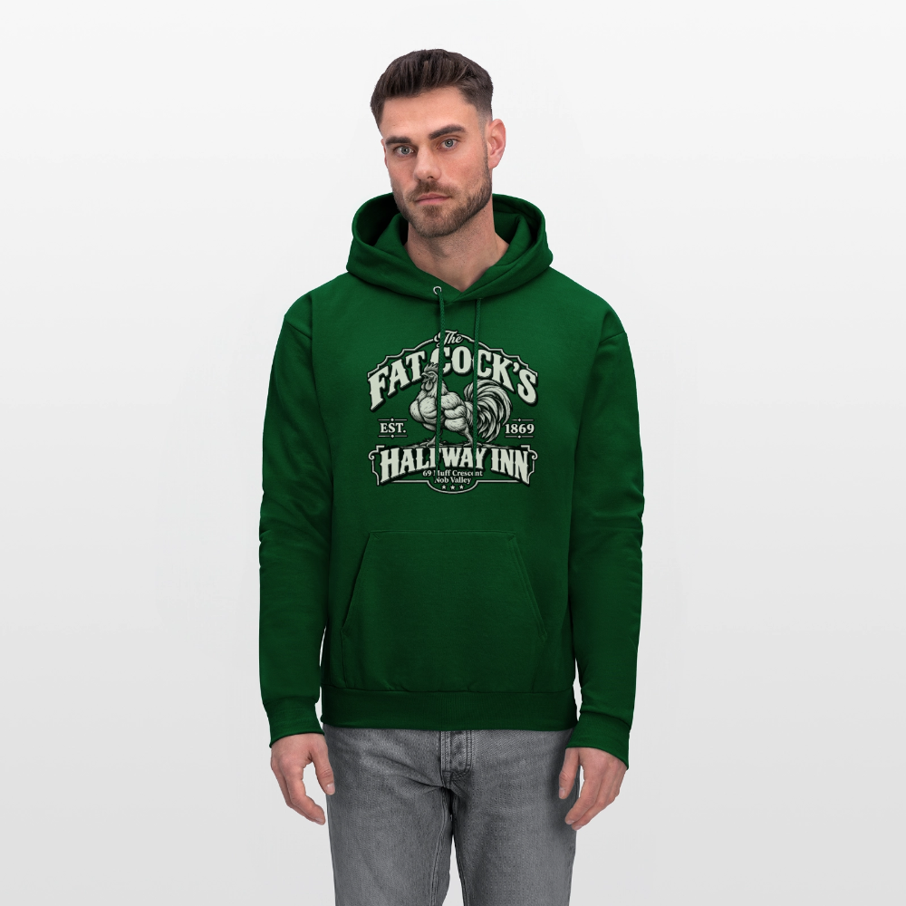 Fat Cock’s Halfway Inn Hoodie Color: Black