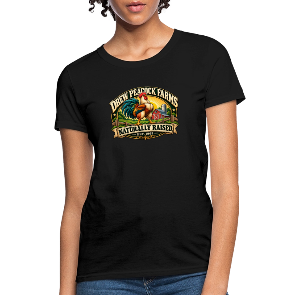 Drew Peacock Farms Women's T-Shirt - black