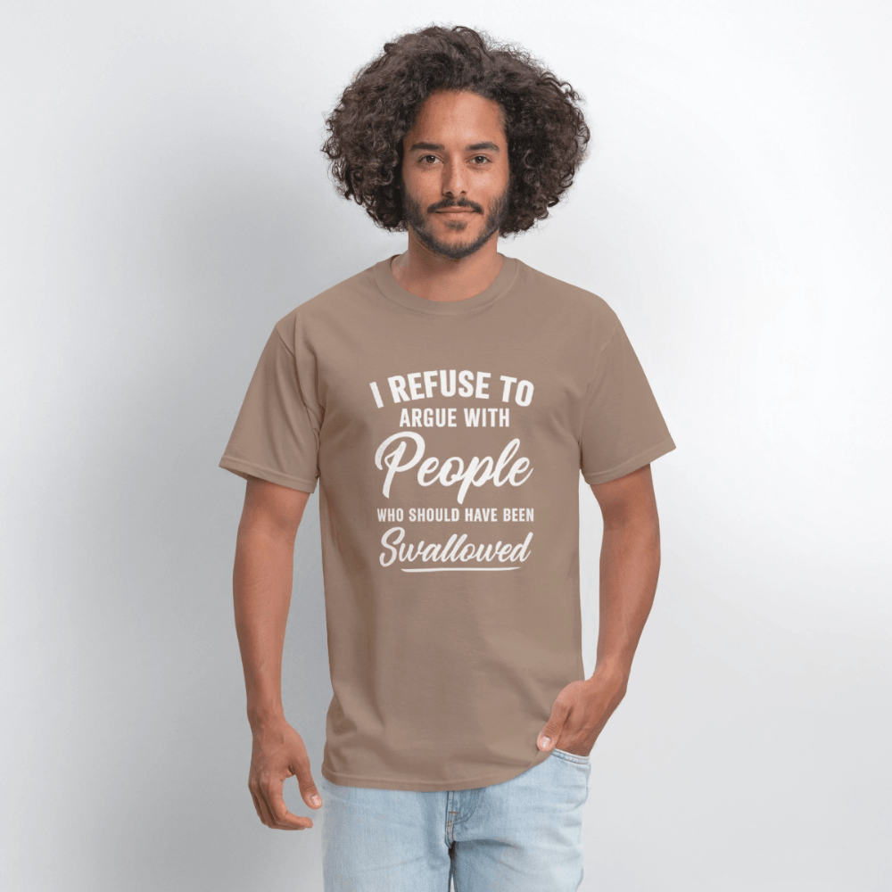 People Who Should Have Been Swallowed T-Shirt Color: Black