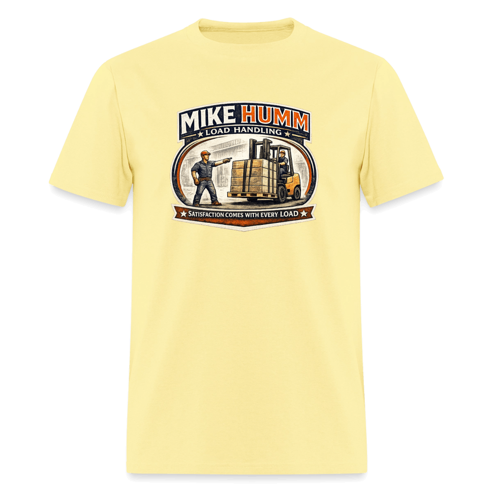 Mike Humm Load Handling T-Shirt Color: Cornsilk