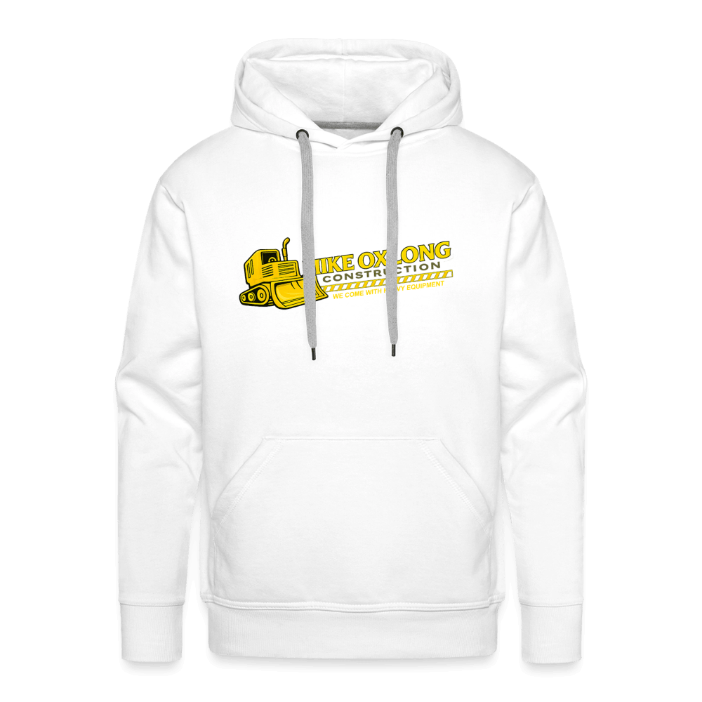 Mike Oxlong Construction Premium Hoodie Color: White
