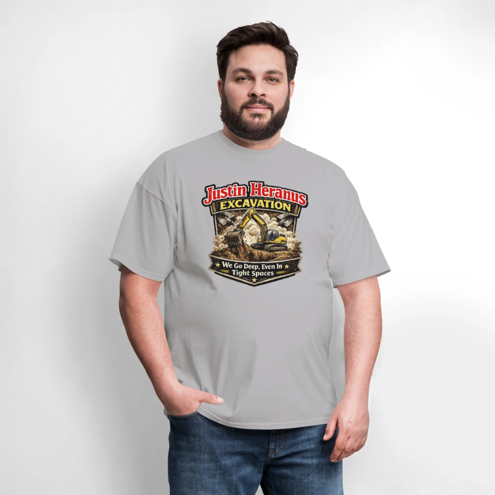 Justin Heranus Excavation Funny T-Shirt - rock