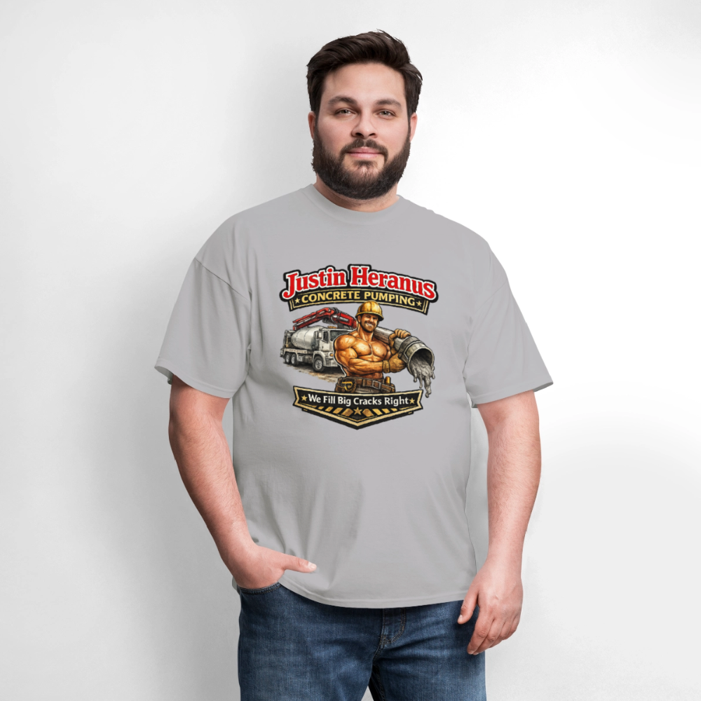 Justin Heranus Concrete Pumping T-Shirt - rock
