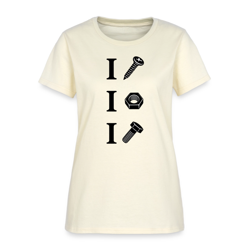 I Screw I Nut I Bolt Women's T-Shirt - off white