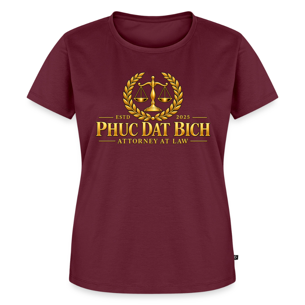 Phuc Dat Bich Attorney At Law Women's Premium T-Shirt - burgundy