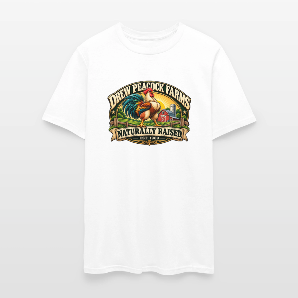 Drew Peacock Farms T-Shirt - white