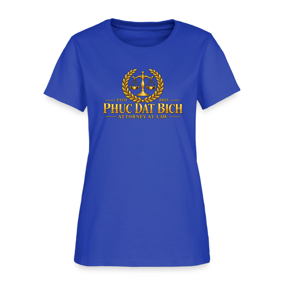 Phuc Dat Bich Attorney At Law Women's T-Shirt - royal blue