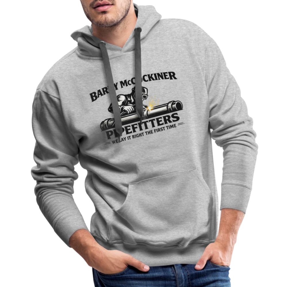 Barry McCockiner Pipefitters Premium Hoodie Color: White