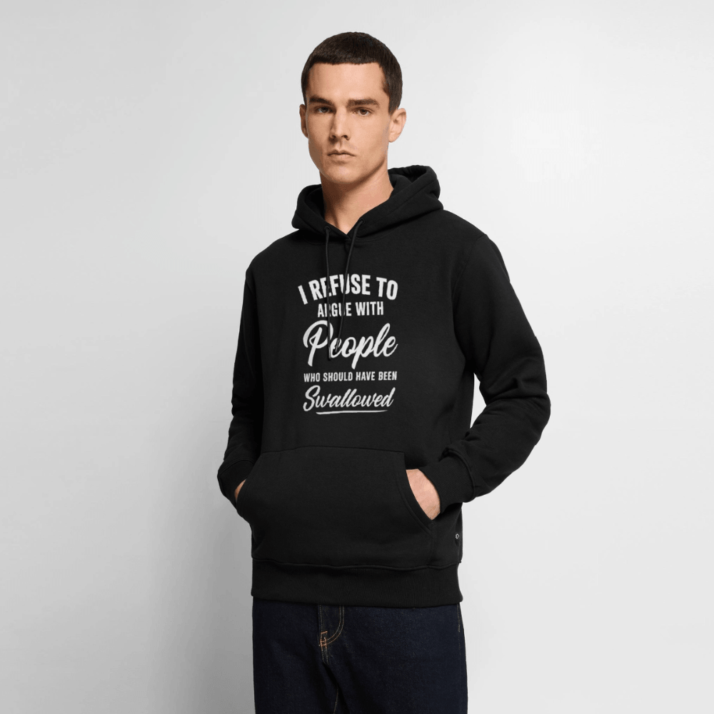 People Who Should Have Been Swallowed Hoodie Color: Black