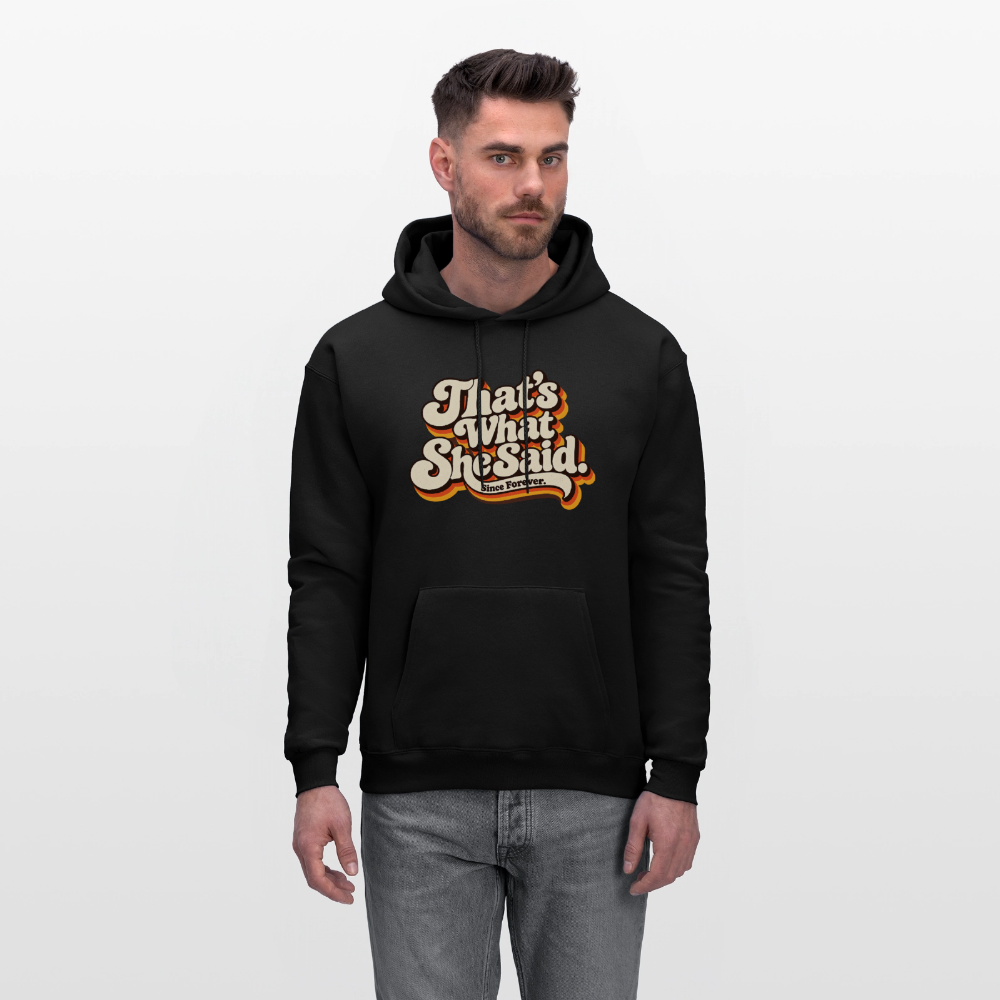 That's What She Said Hoodie Color: Heather Gray