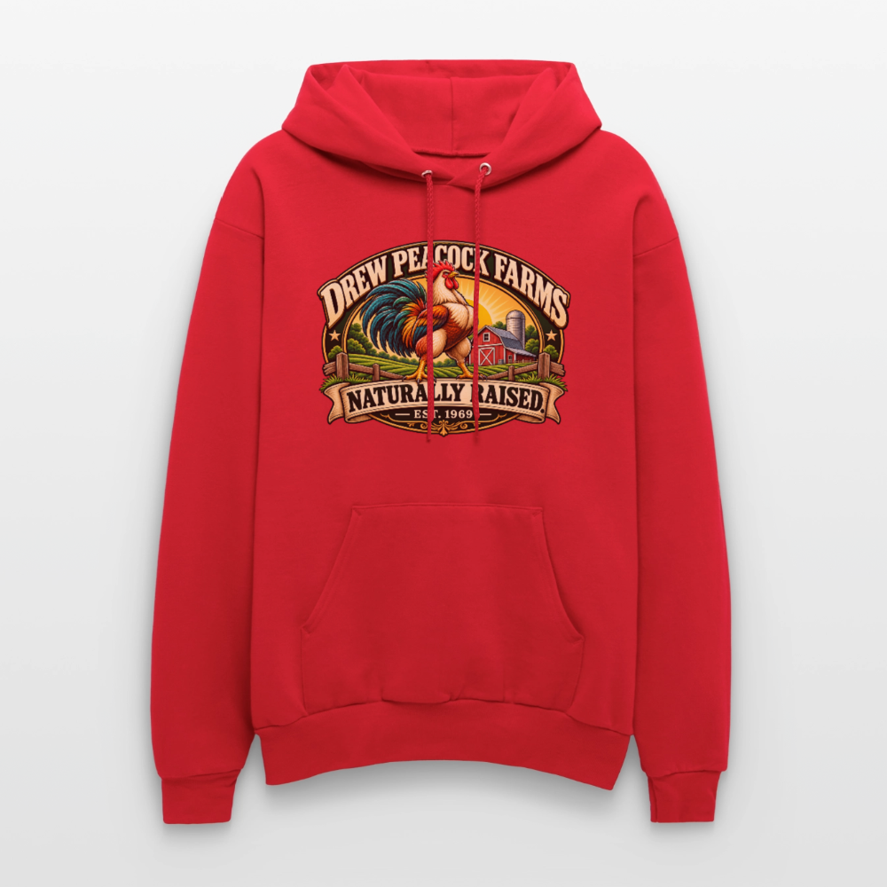 Drew Peacock Farms Hoodie Color: Carolina Blue