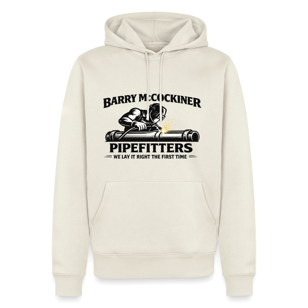Barry McCockiner Pipefitters Premium Hoodie Color: Off White