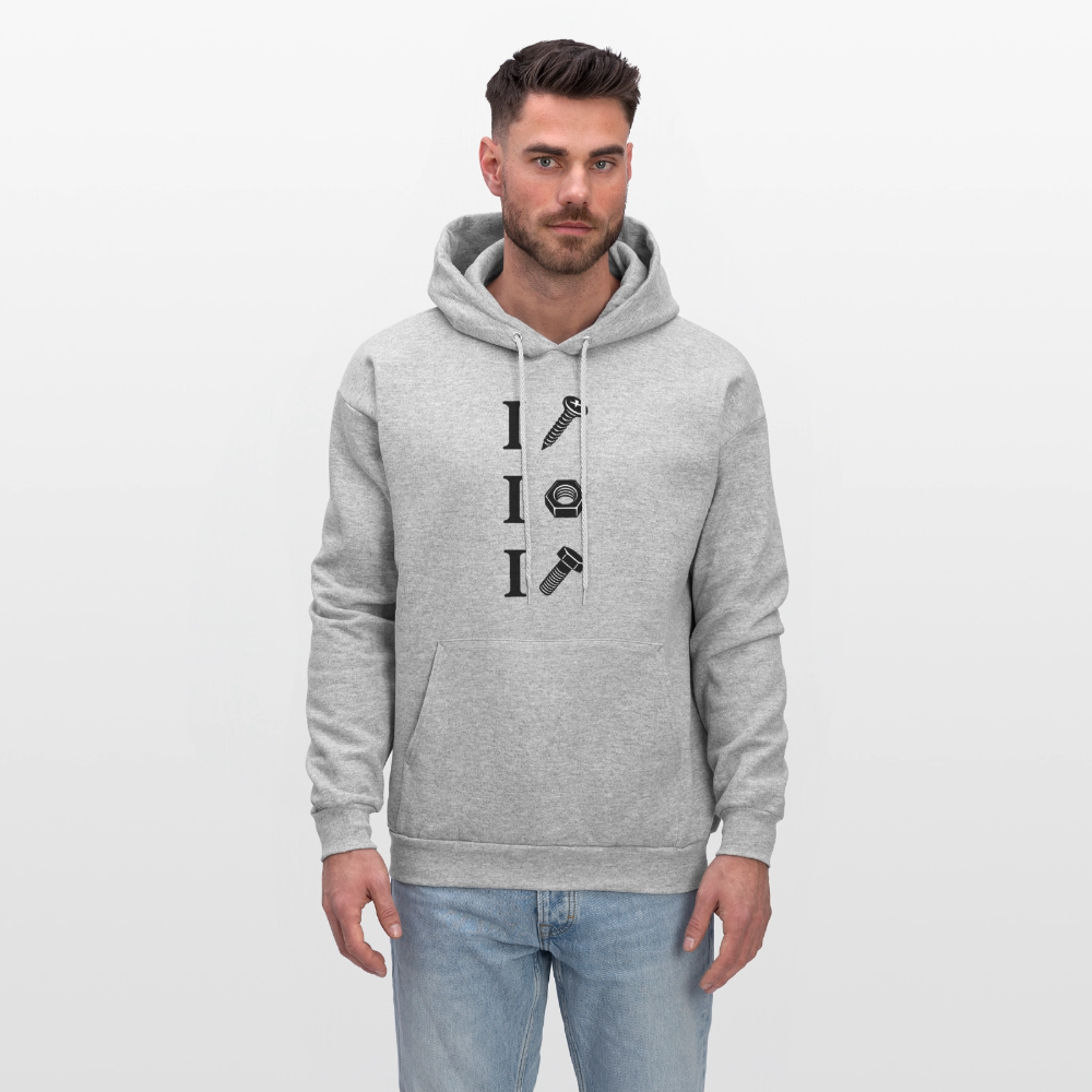 I Screw I Nut I Bolt Hoodie - heather gray
