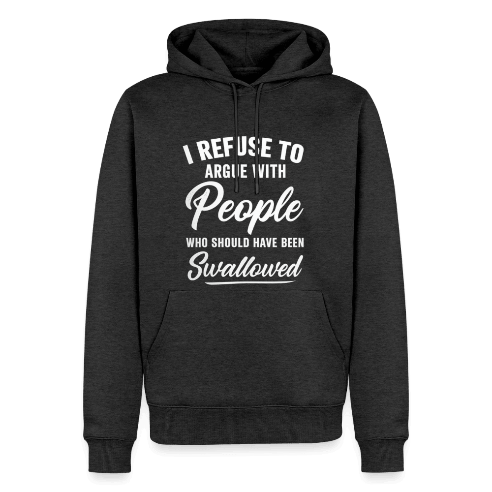 People Who Should Have Been Swallowed Hoodie Color: Heather Anthracite