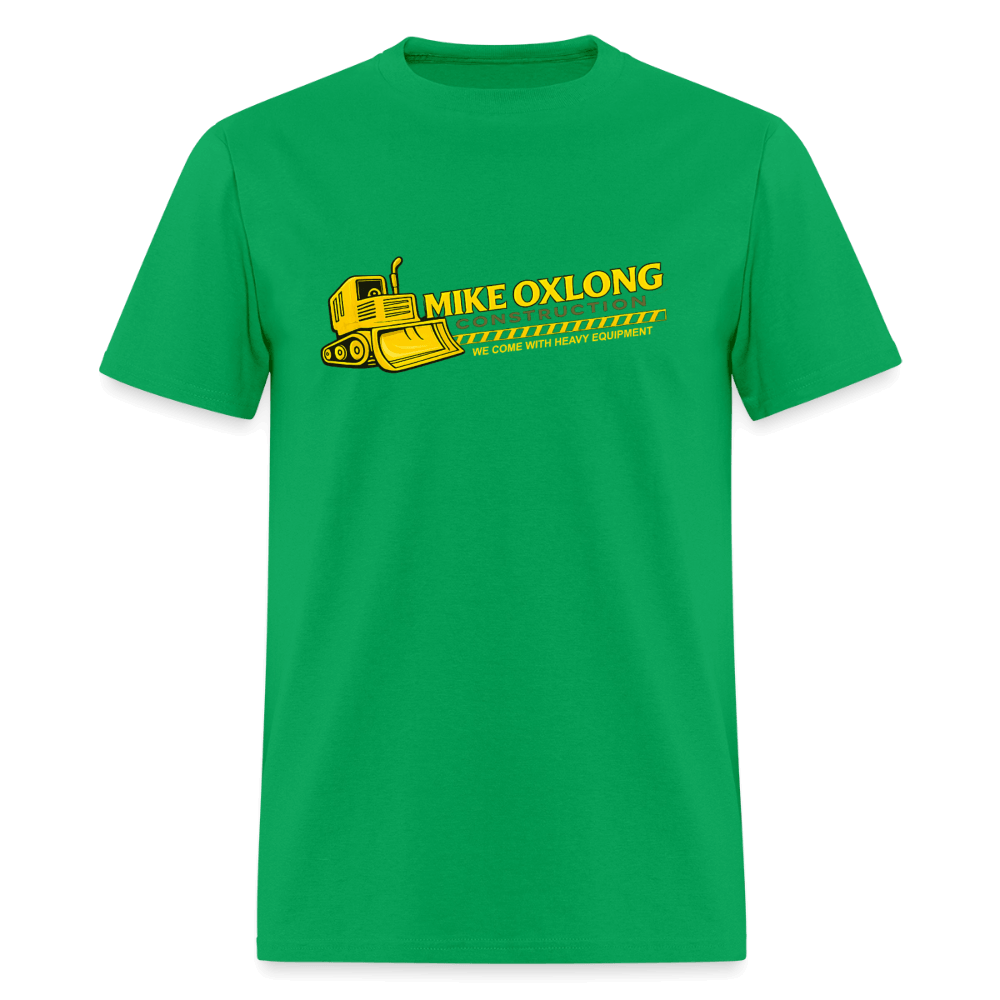 Mike Oxlong Construction T-Shirt Color: Bright Green