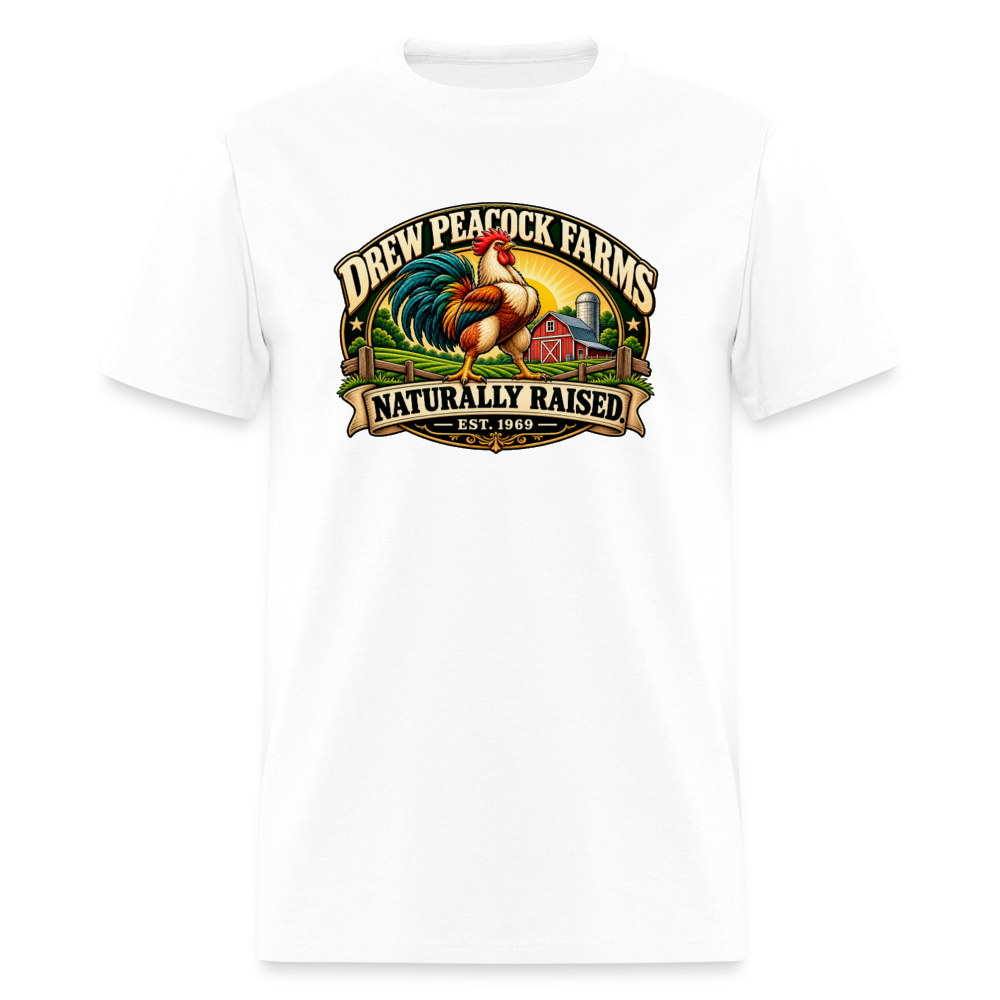 Drew Peacock Farms T-Shirt - white
