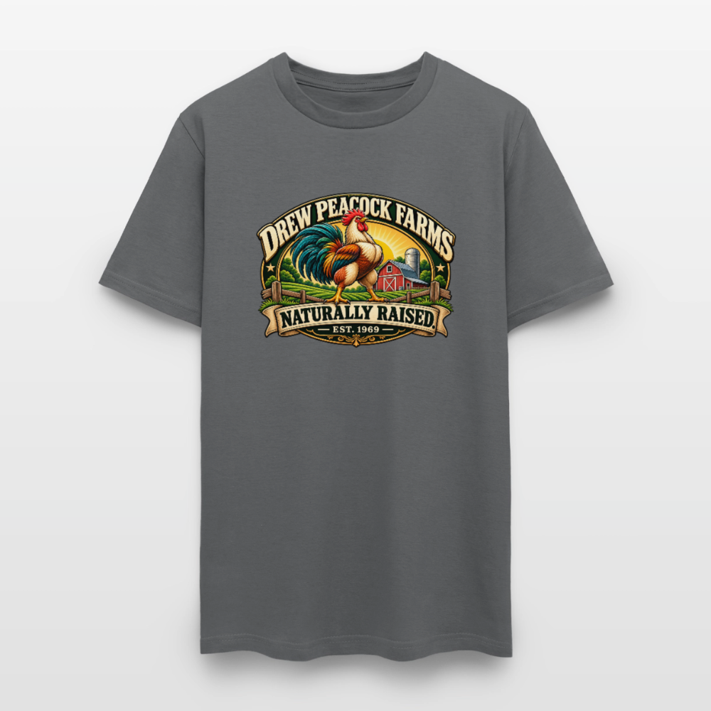 Drew Peacock Farms T-Shirt - charcoal