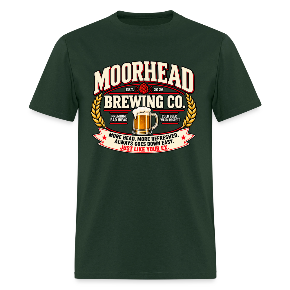 Moorhead Brewing Co. T-Shirt Color: forest green
