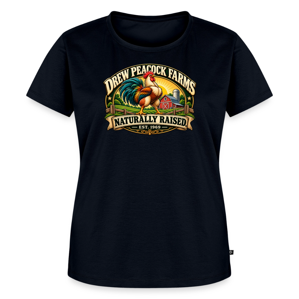 Drew Peacock Farms Women’s Premium T-Shirt - navy