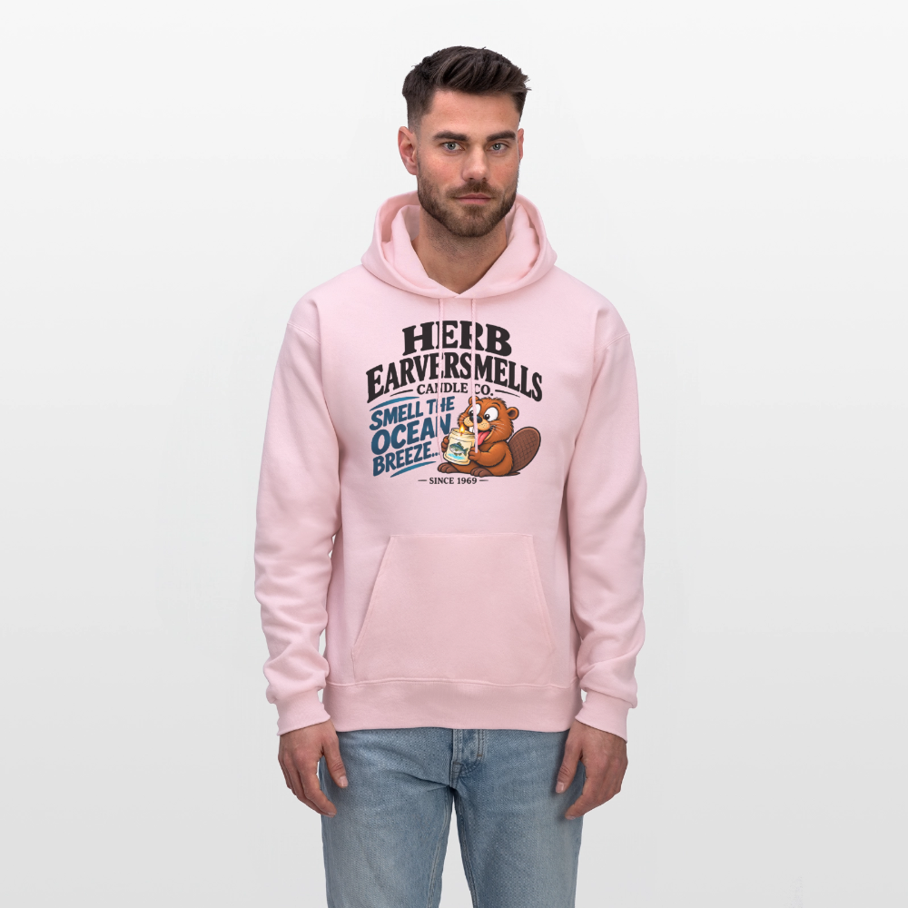Herb Eaversmells Candle Company Hoodie Color: Heather Gray