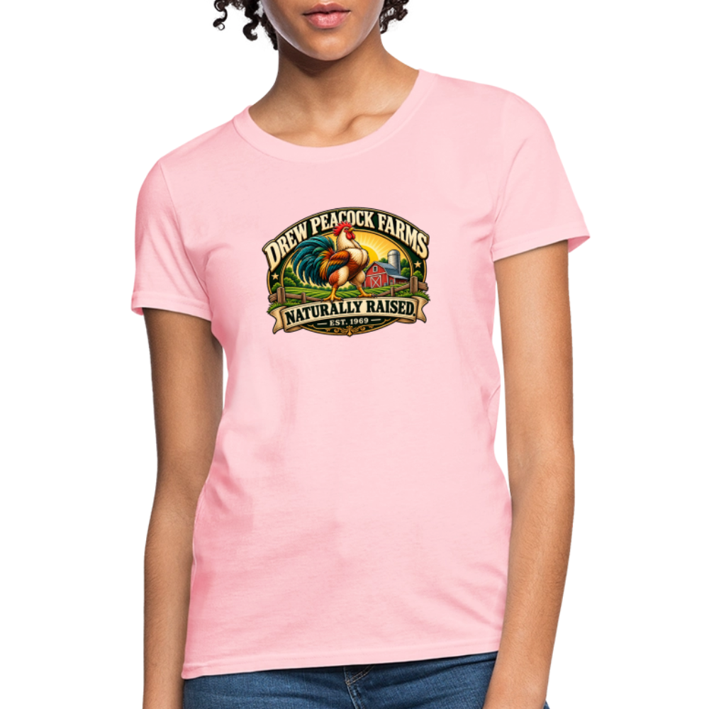 Drew Peacock Farms Women's T-Shirt - pink