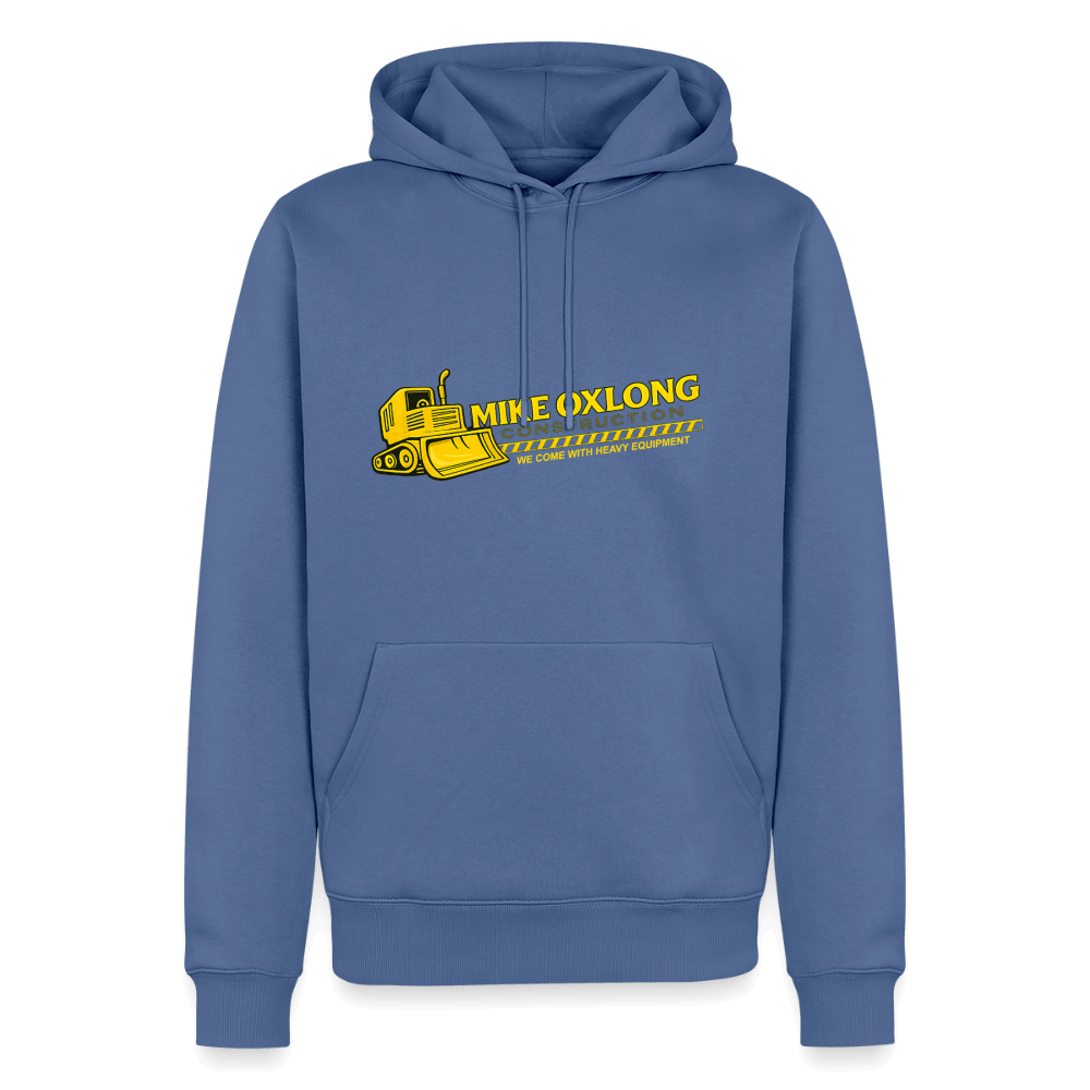 Mike Oxlong Construction Premium Hoodie Color: Stone Blue