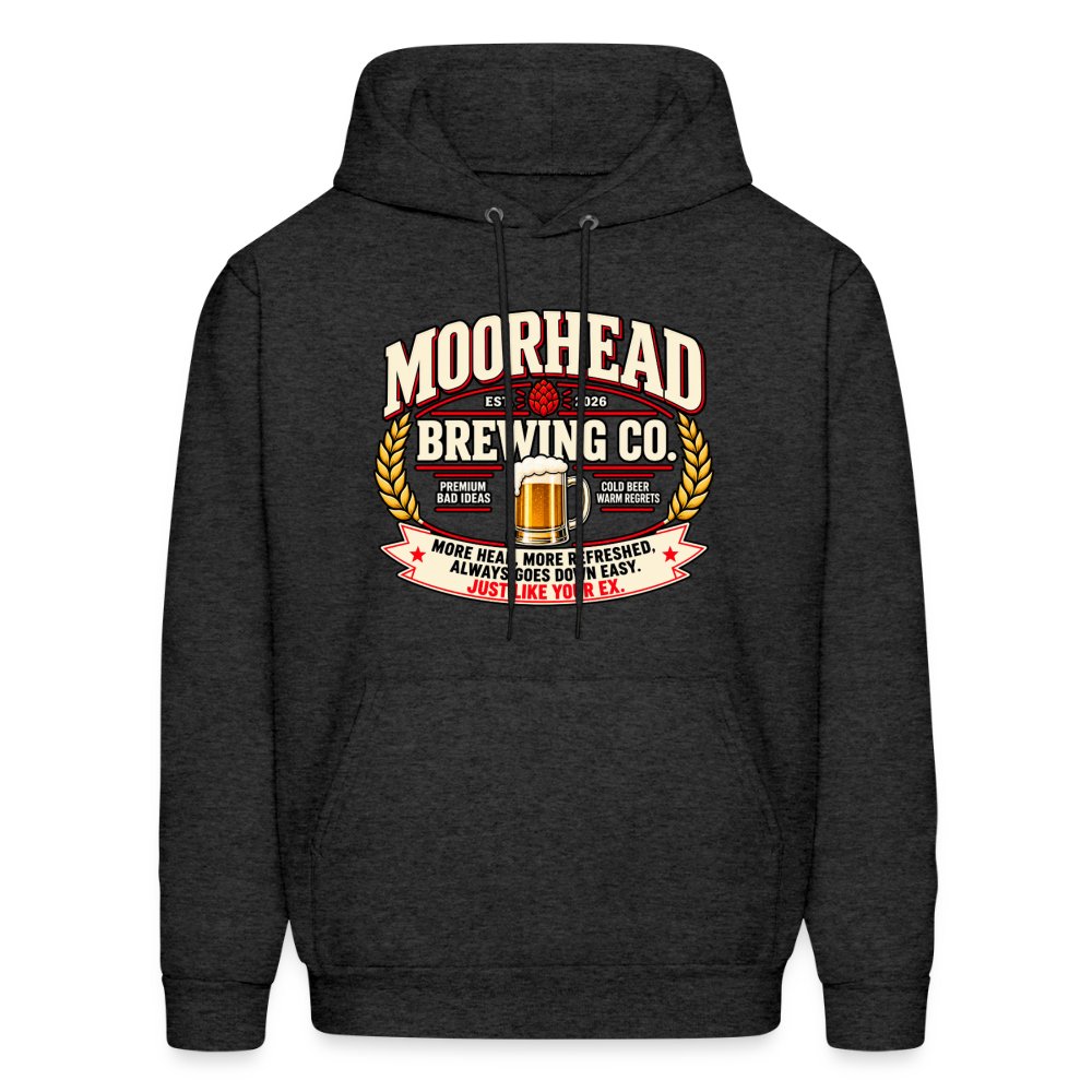 Moorhead Brewing Co. Hoodie Color: Charcoal Grey