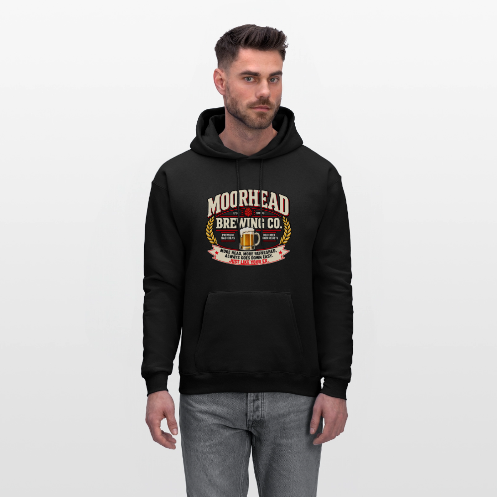 Moorhead Brewing Co. Hoodie Color: Black