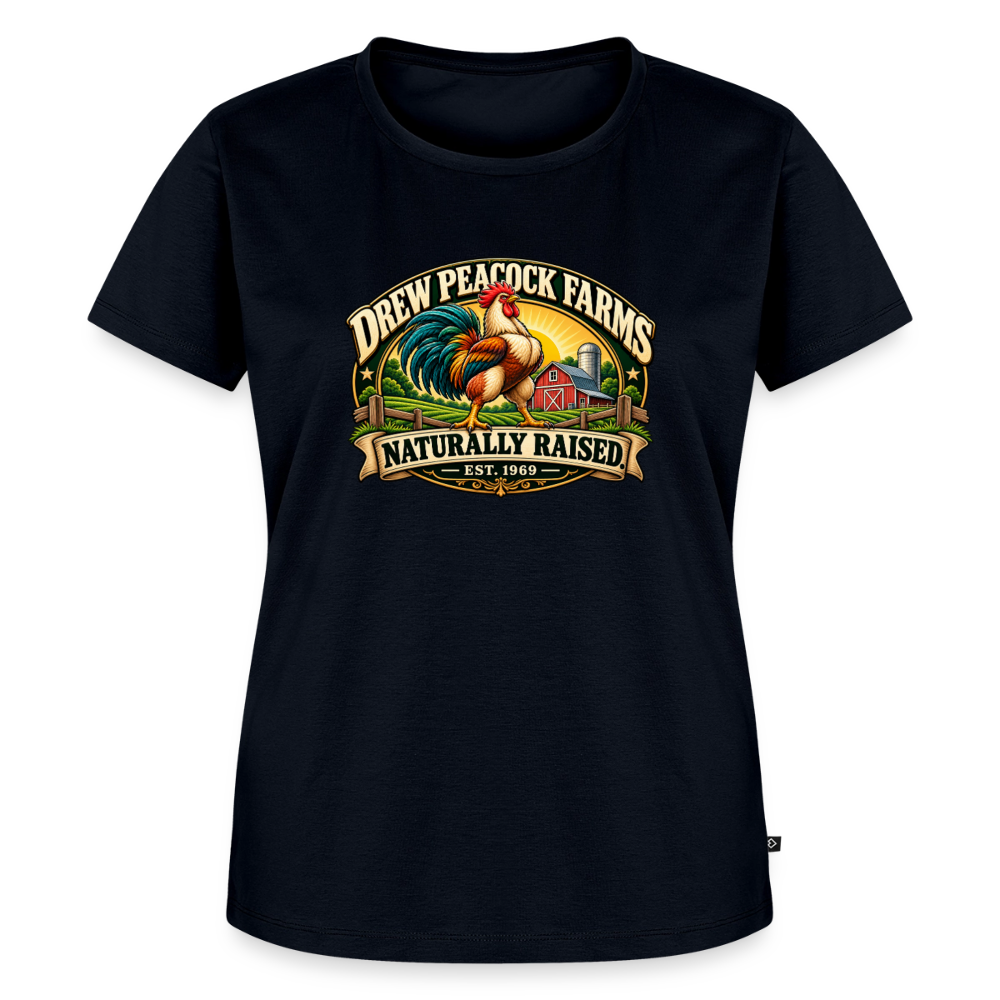 Drew Peacock Farms Women’s Premium T-Shirt - navy