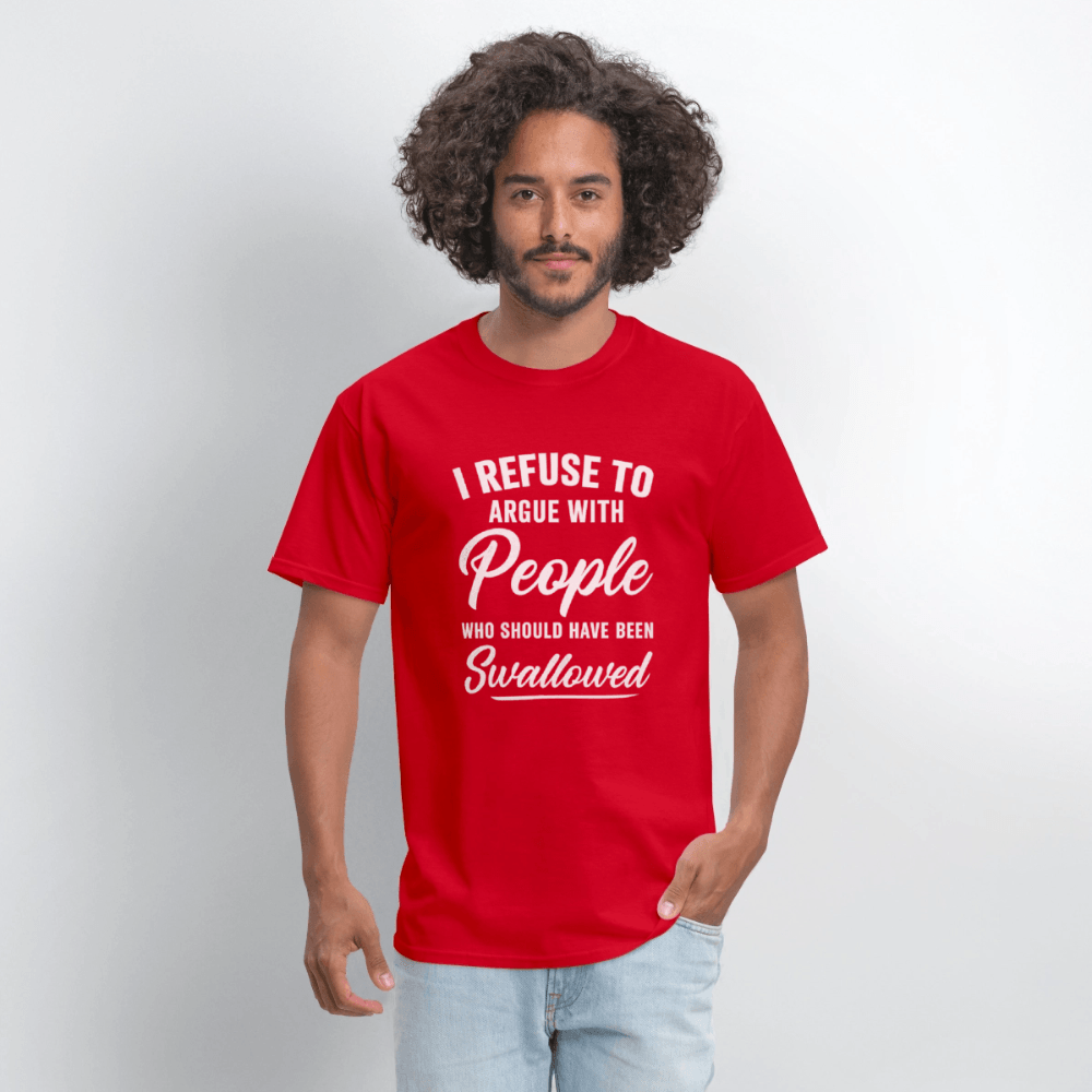 People Who Should Have Been Swallowed T-Shirt Color: Black