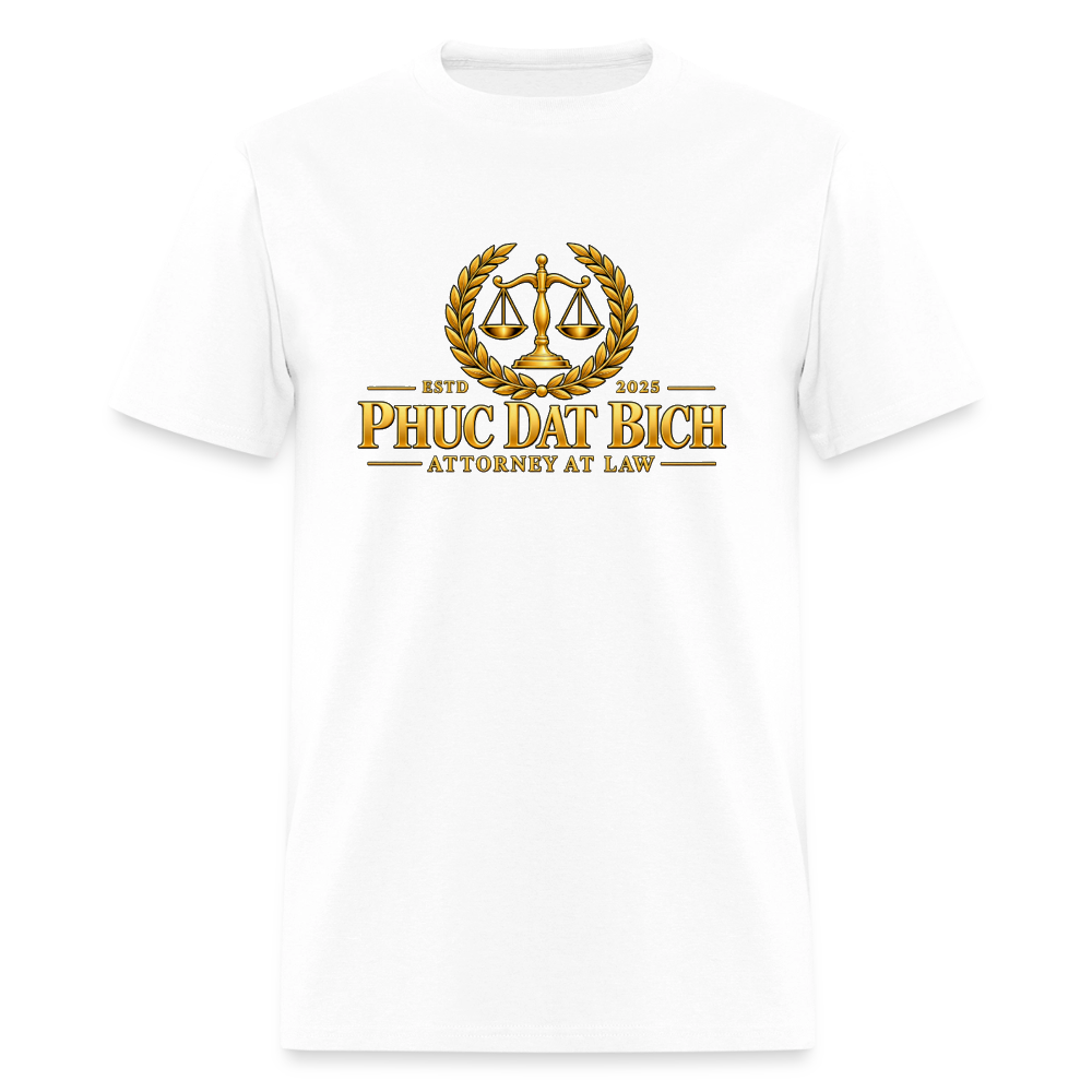 Phuc Dat Bich Attorney At Law T-Shirt - white