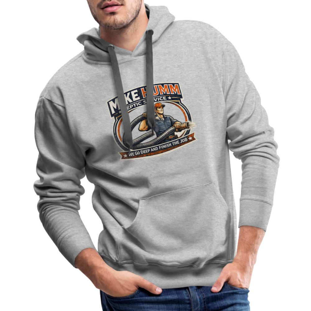 Men’s Premium Hoodie - heather grey